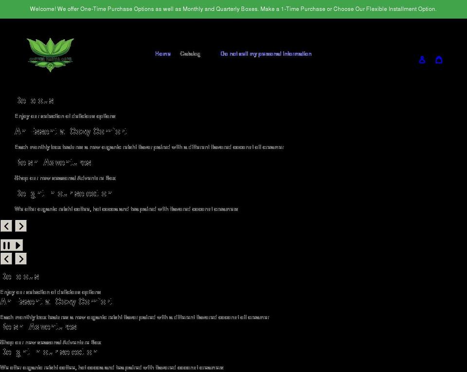 homecafesubscription.com shopify website screenshot