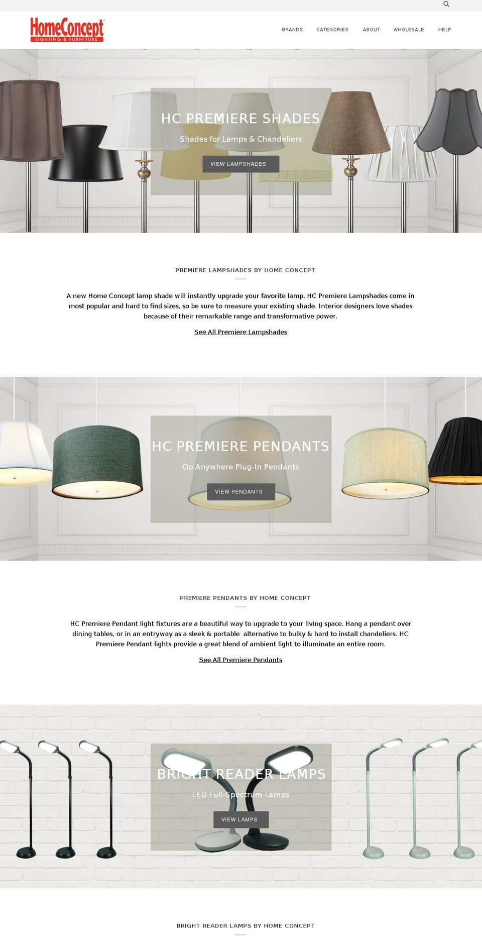 homeconcept.com shopify website screenshot