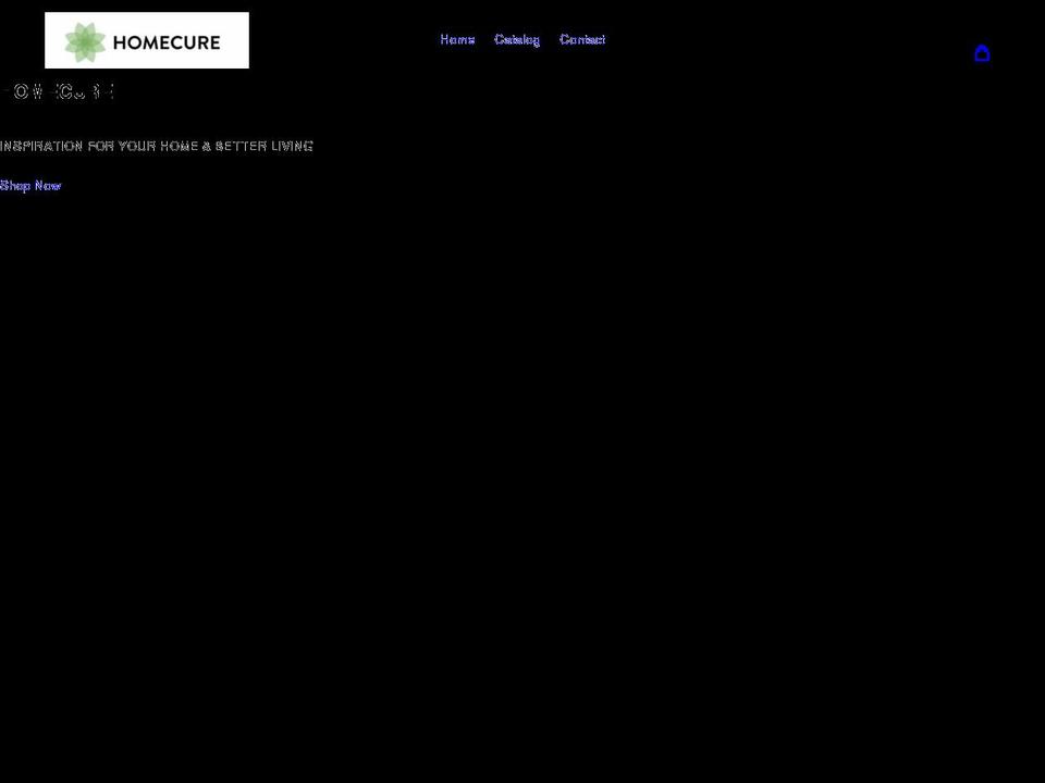 homecure.net shopify website screenshot