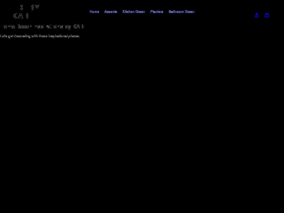 homedecorinspirationsbykab.com shopify website screenshot