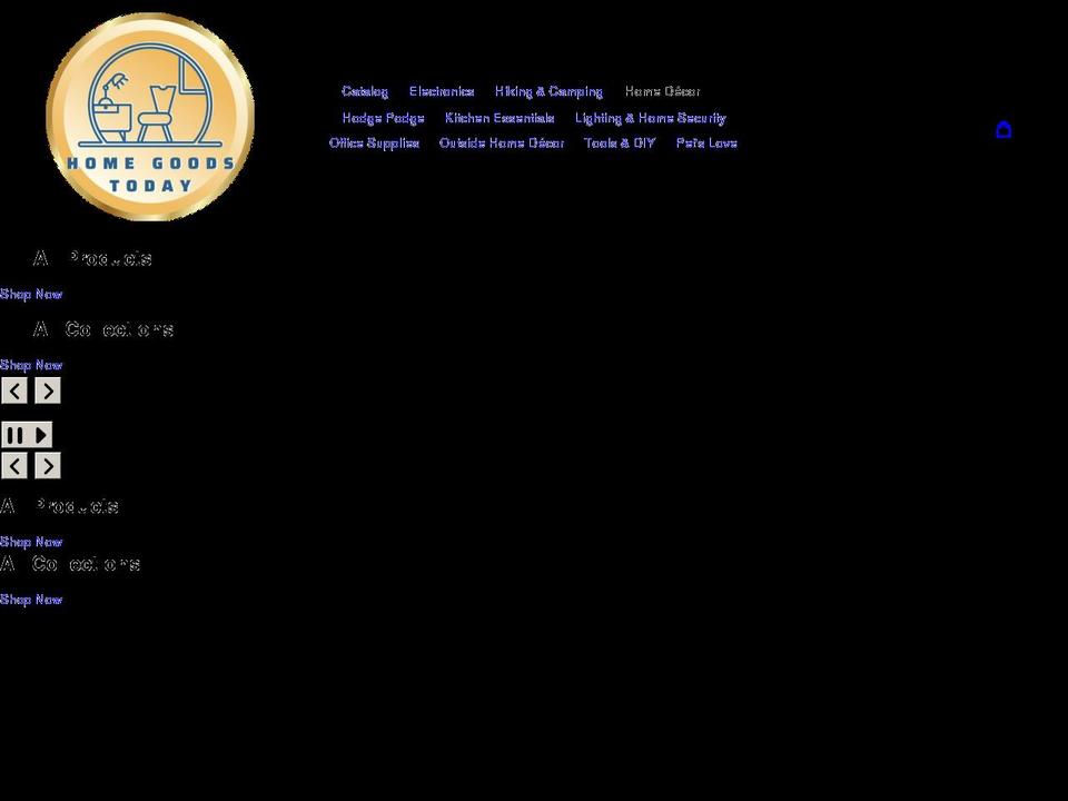 homegoodstoday.com shopify website screenshot