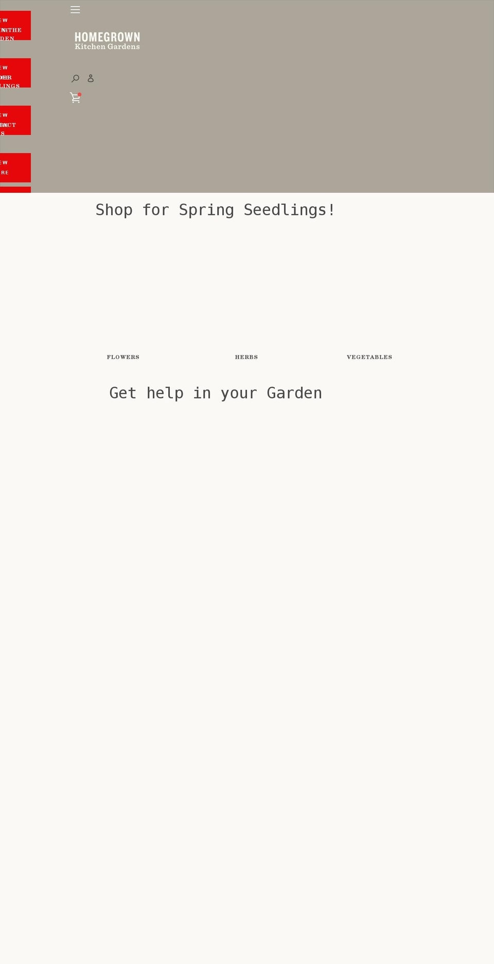 homegrownnurseries.farm shopify website screenshot