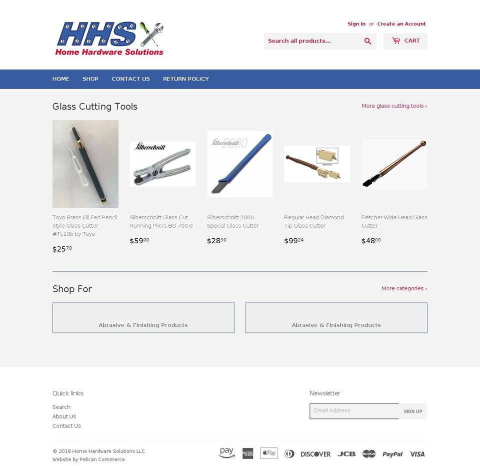 homehardware4u.com — Shopify storefront screenshot