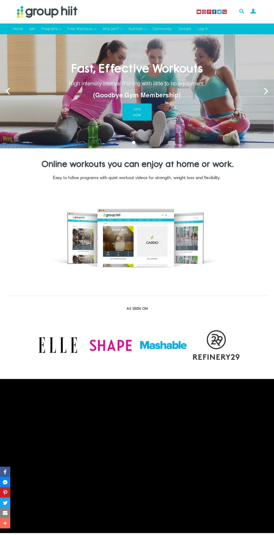 homehiit.com — Shopify storefront screenshot
