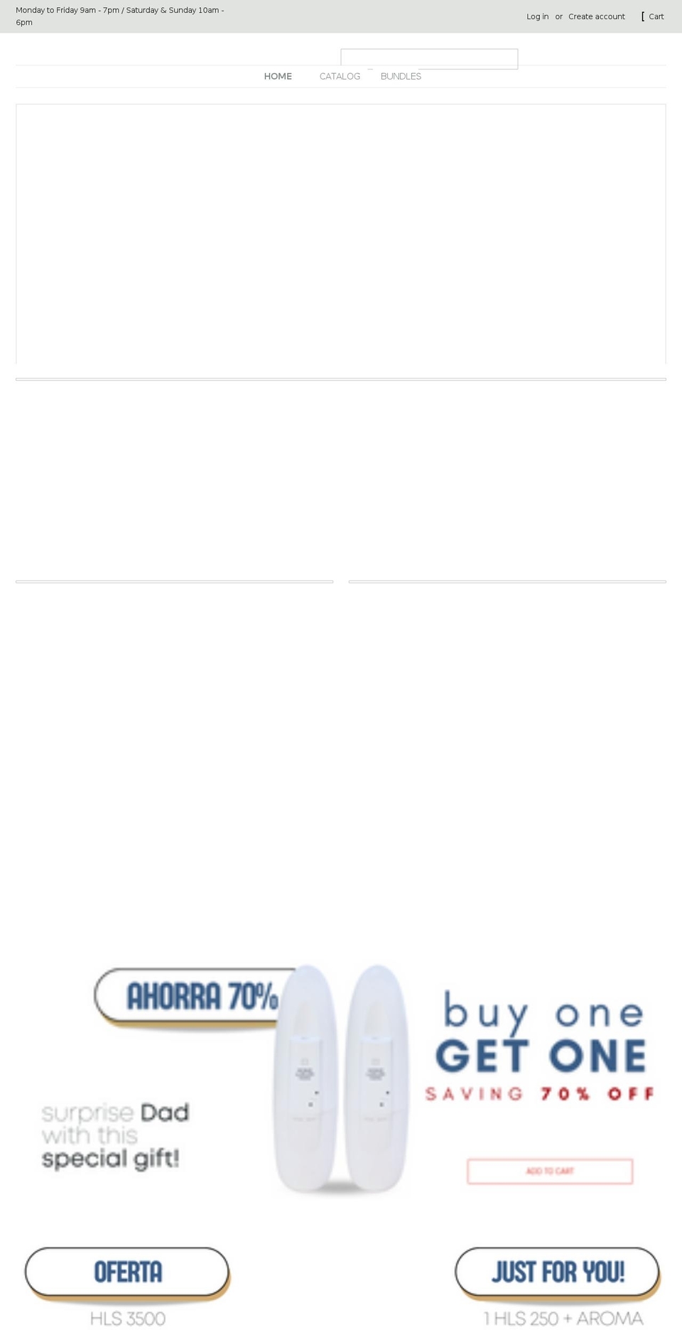 homeluxuryscents.com shopify website screenshot