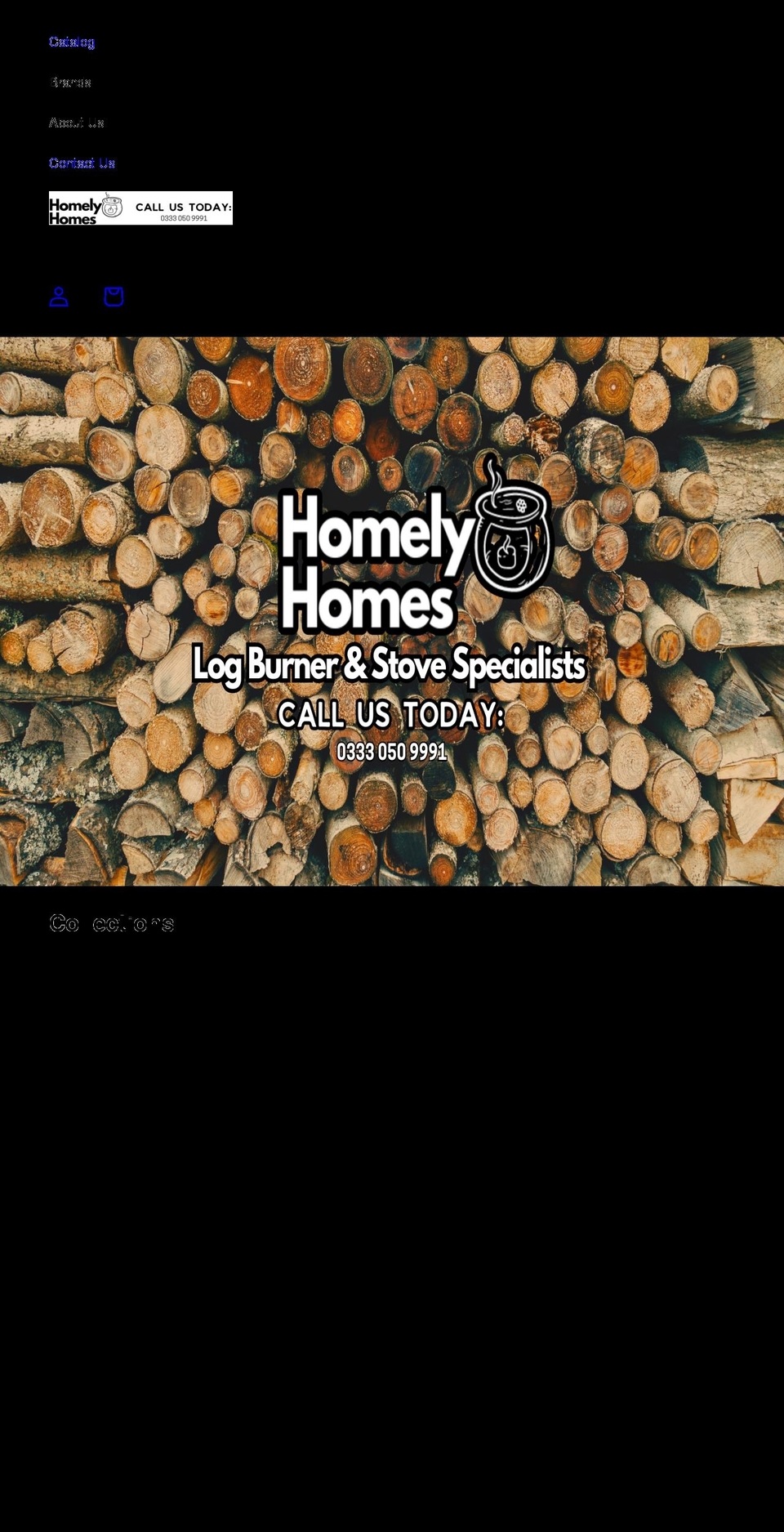 homelyhomes.co.uk shopify website screenshot