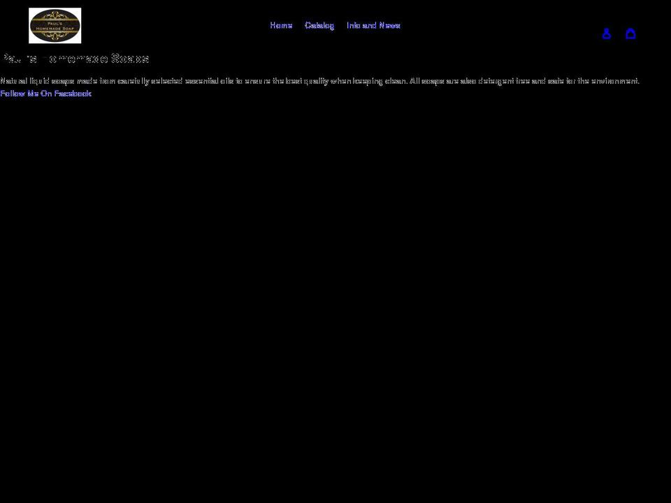 homemadesoap.com.au shopify website screenshot