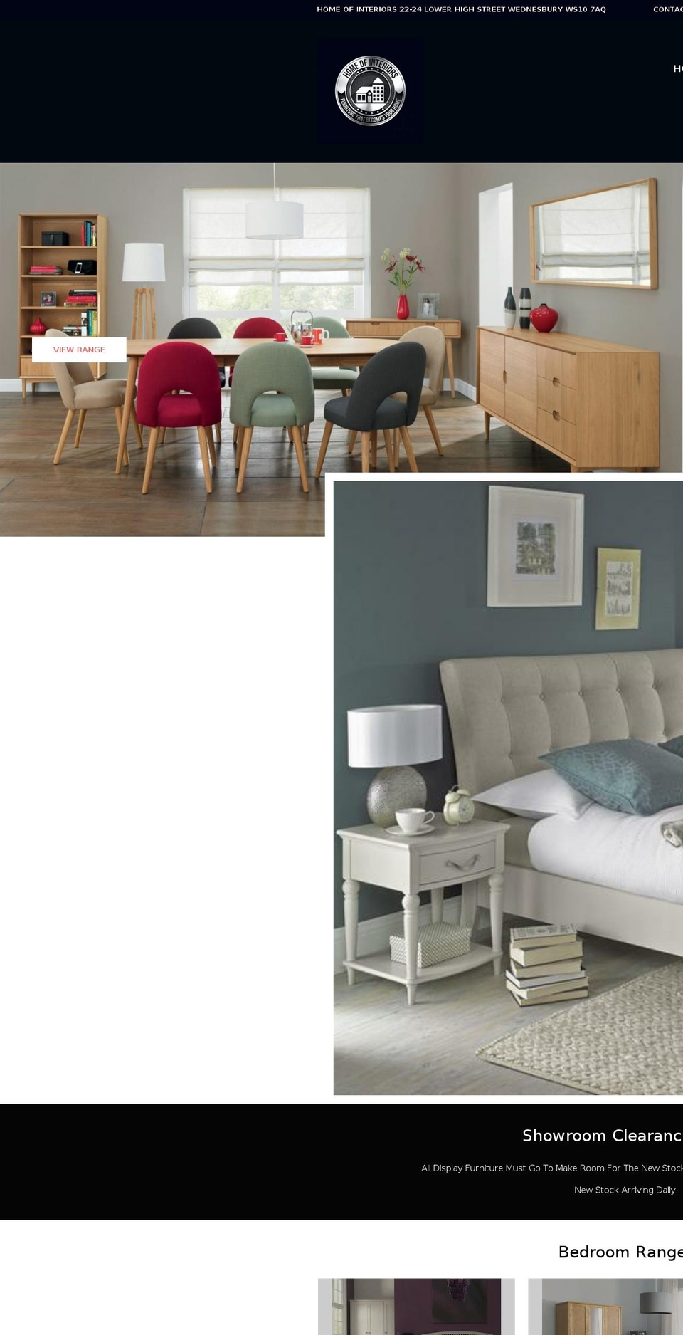 homeofinteriors.net shopify website screenshot