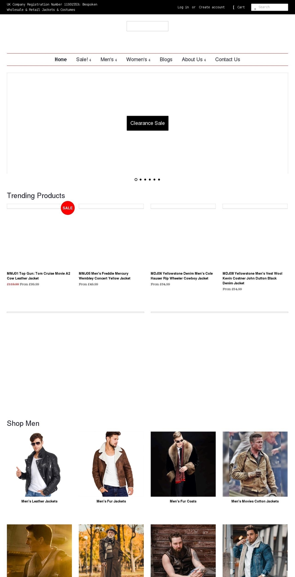 homeofleather.com shopify website screenshot