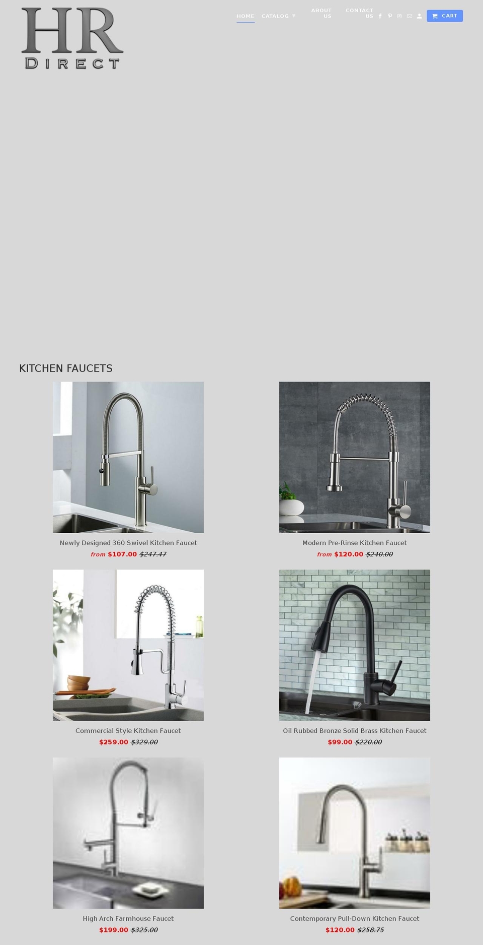 homerestorationimports.com shopify website screenshot