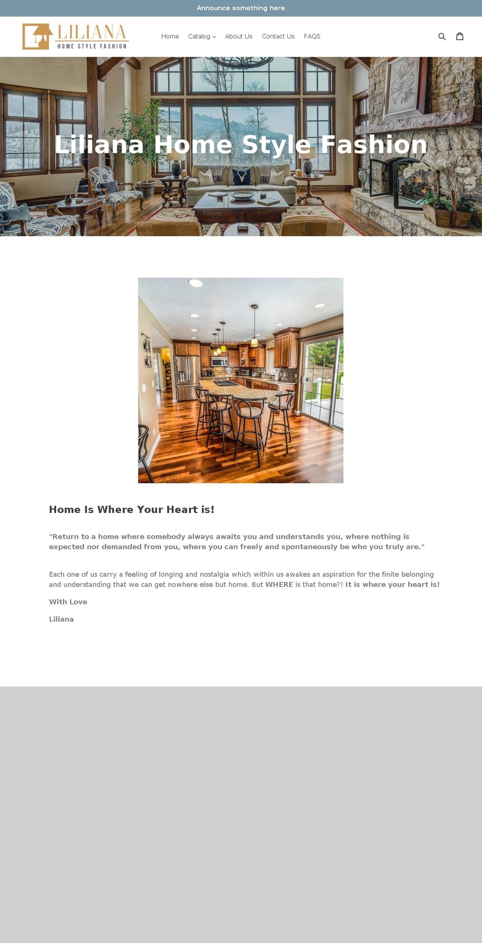 homestylefashion.com shopify website screenshot