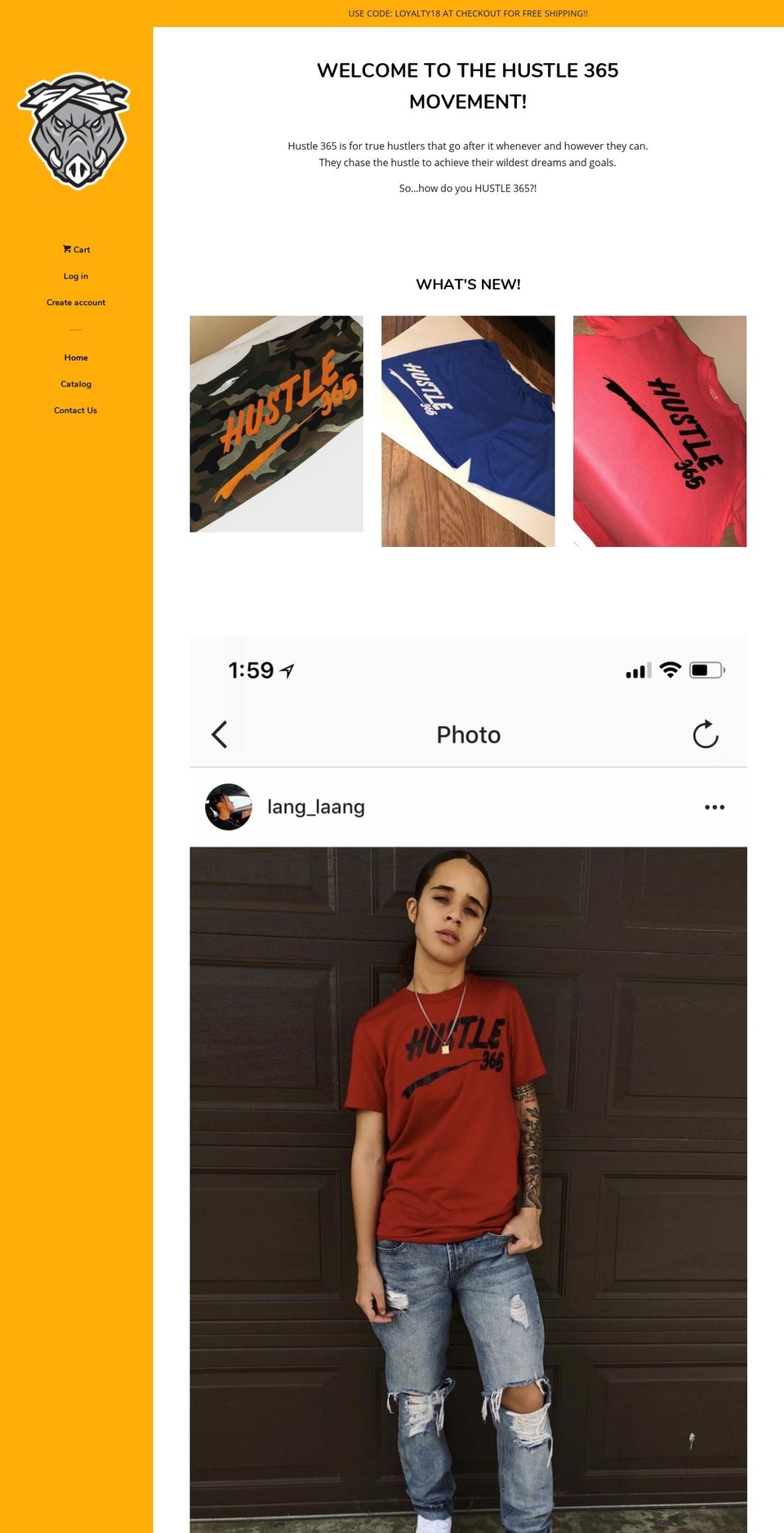 hometownogs.com — Shopify storefront screenshot