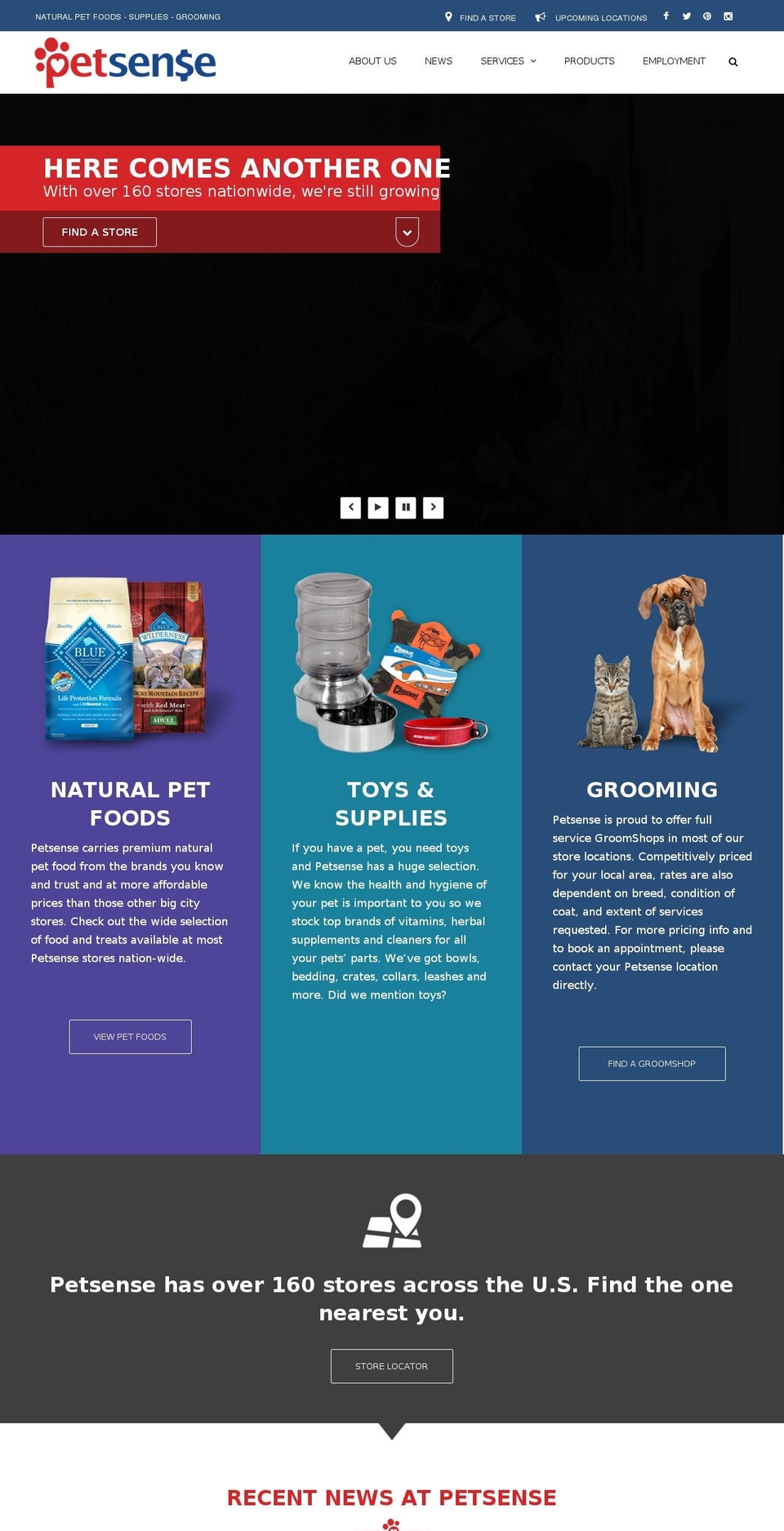 theme256 Shopify theme site example hometownpet.info