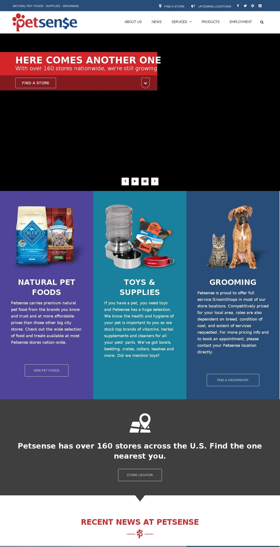 theme256 Shopify theme site example hometownpets.info