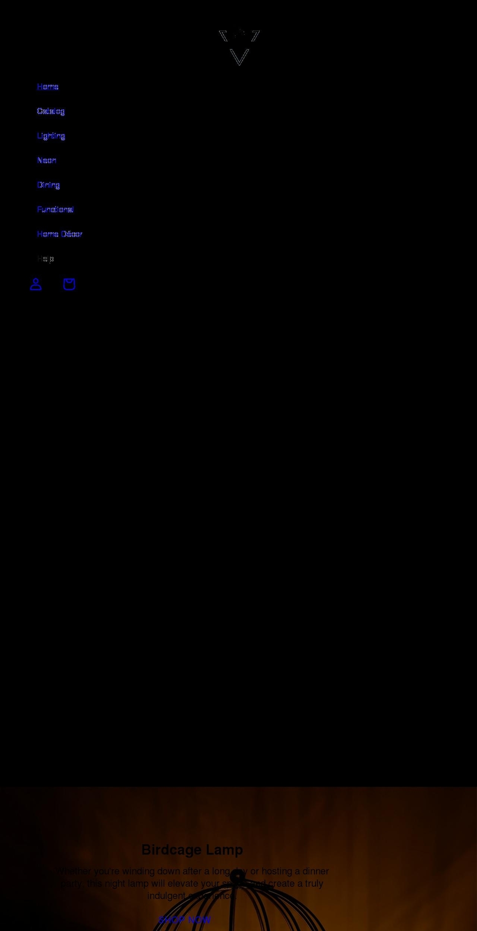 homewardy.com shopify website screenshot