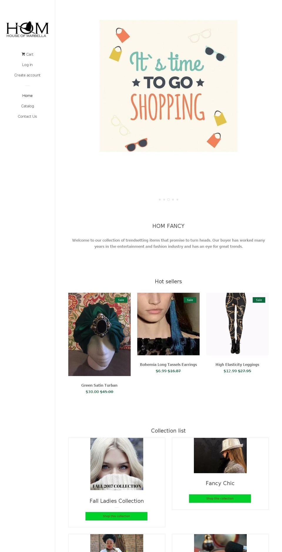homfancy.com — Shopify storefront screenshot