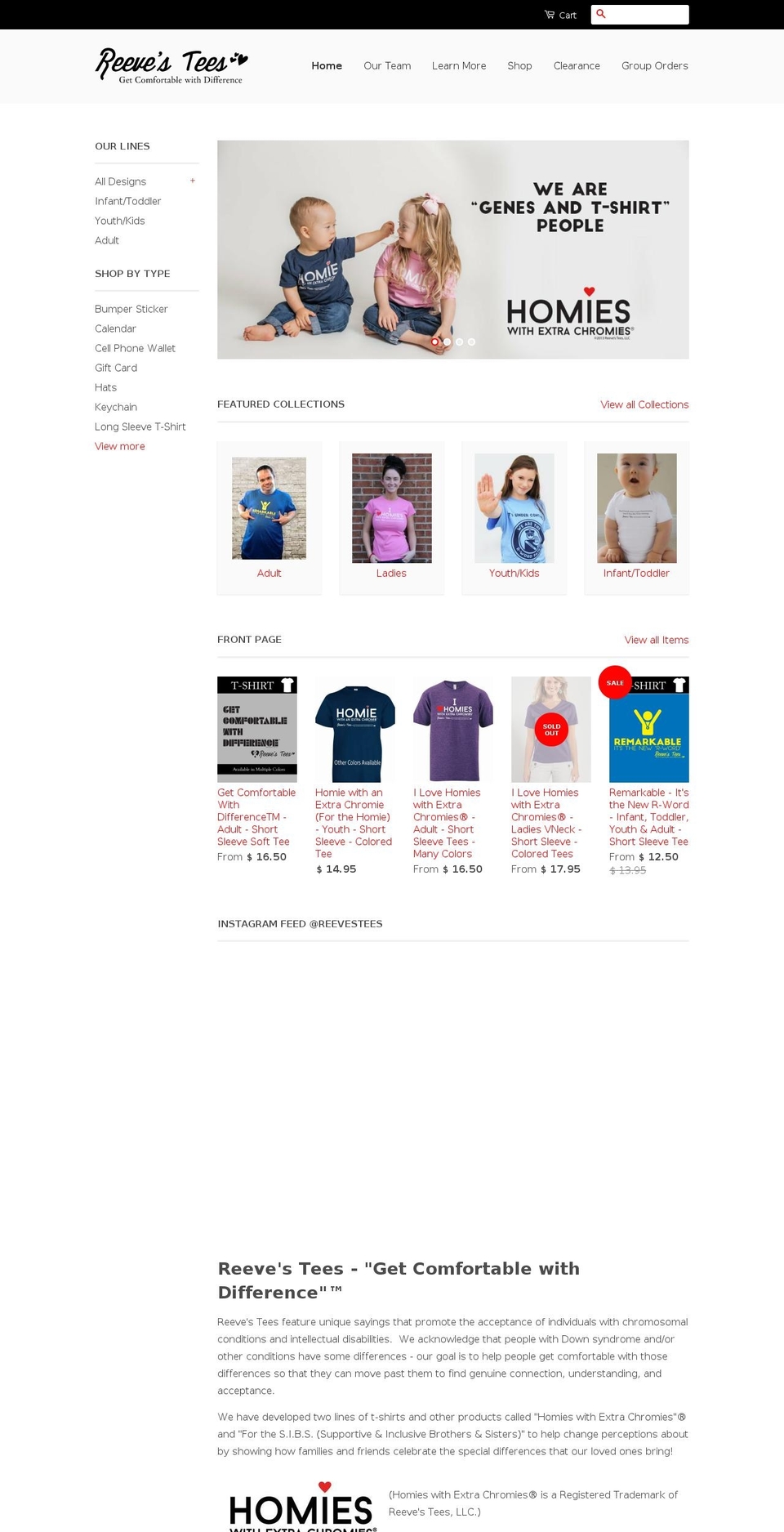 homiewithanextrachromie.com shopify website screenshot