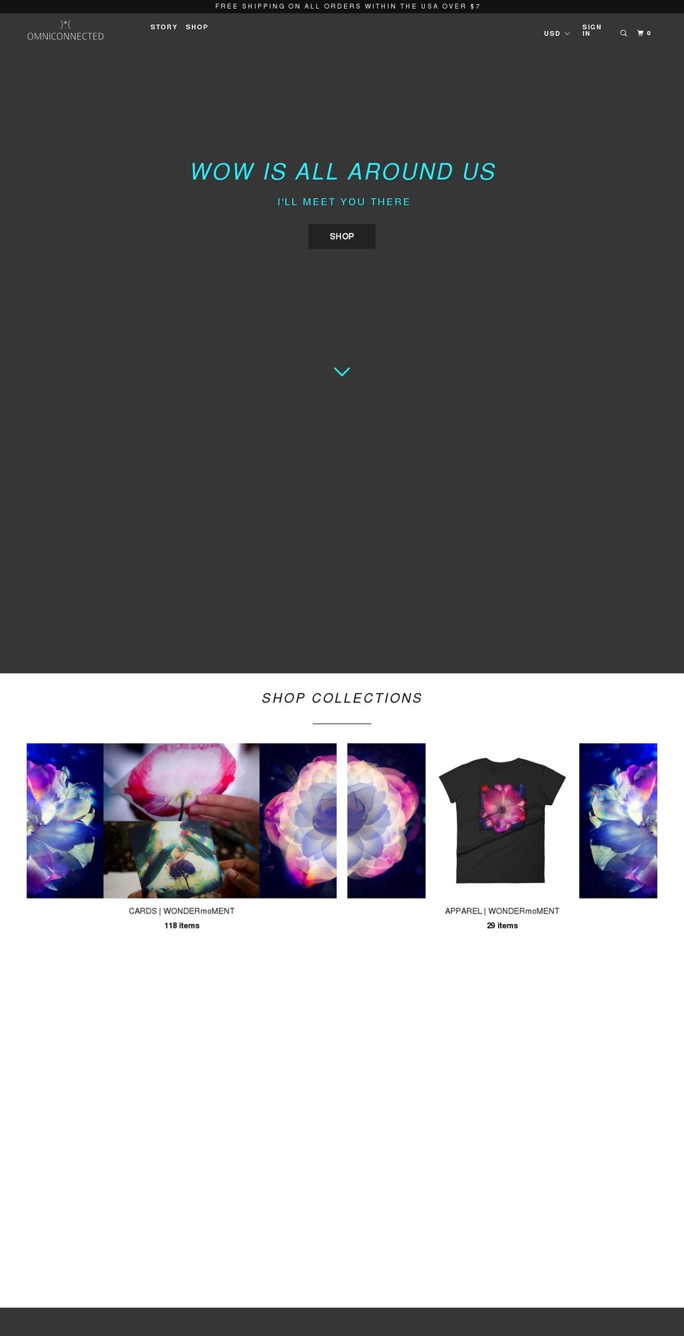 homnickstudios.com — Shopify storefront screenshot