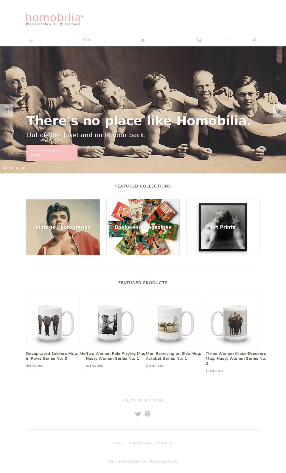 homobilia.com shopify website screenshot