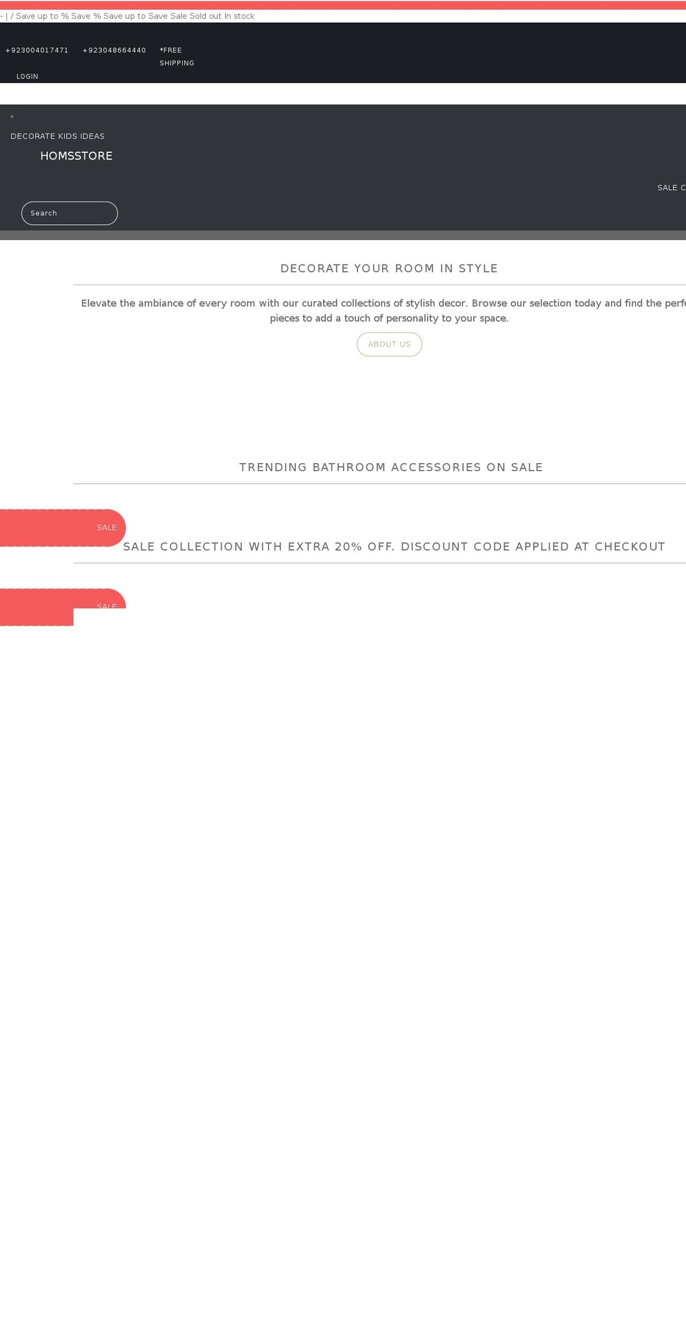 turbo-July-10-2018 Shopify theme site example homsstore.com