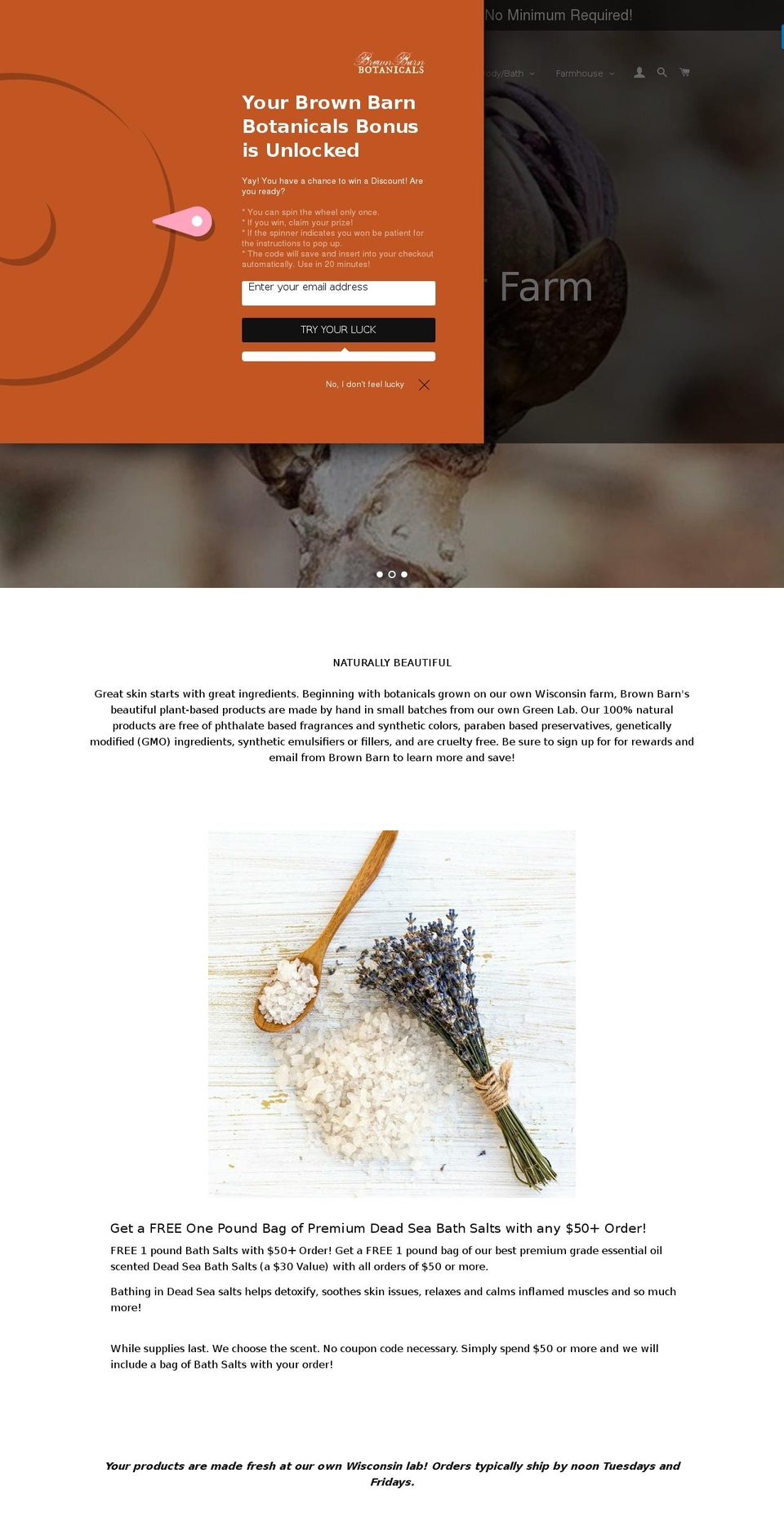 honestbalance.com — Shopify storefront screenshot