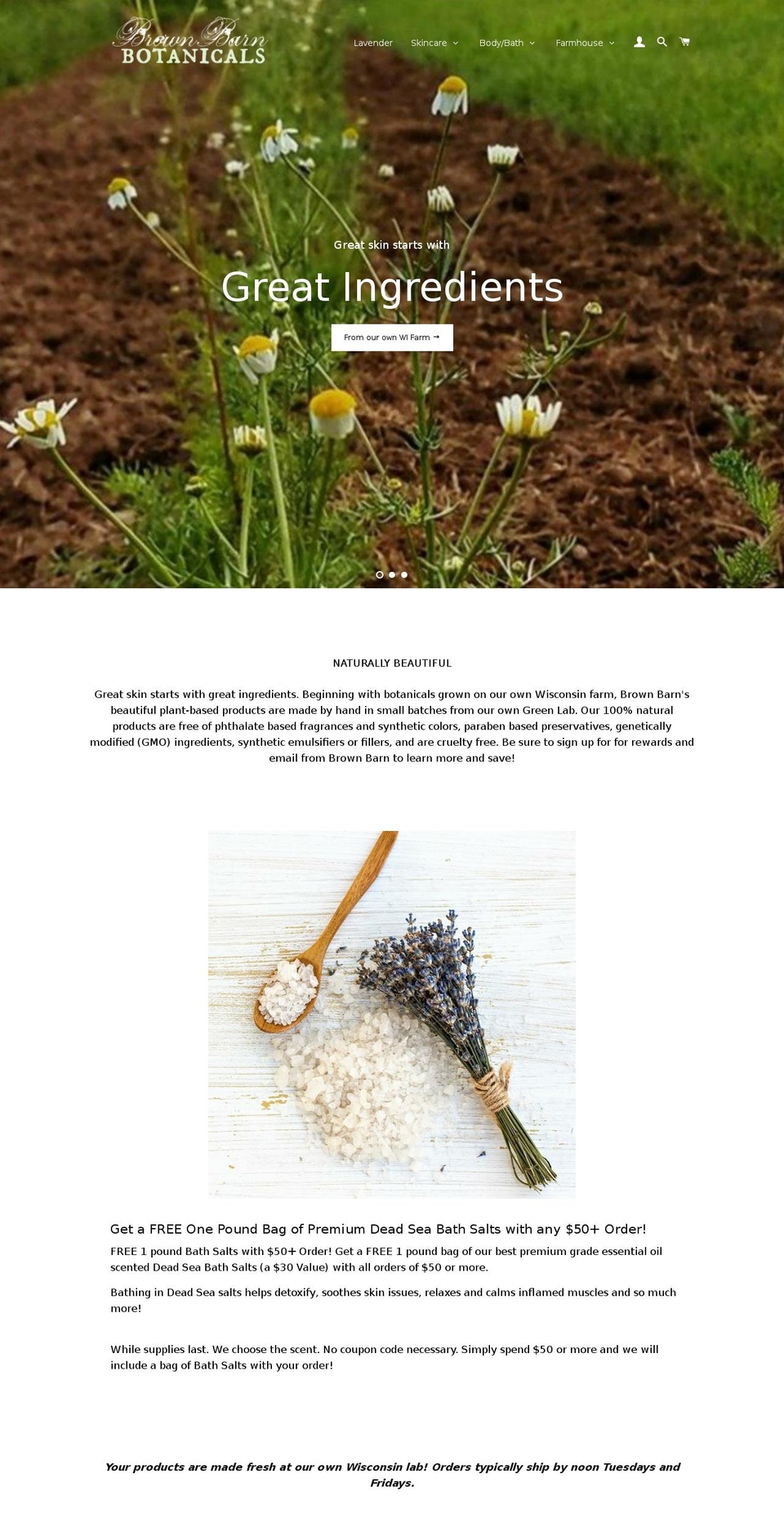 honestbalance.org shopify website screenshot