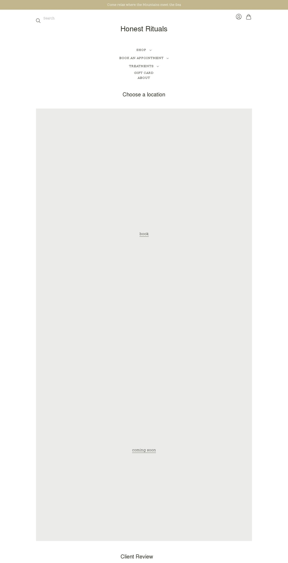 honestrituals.com shopify website screenshot