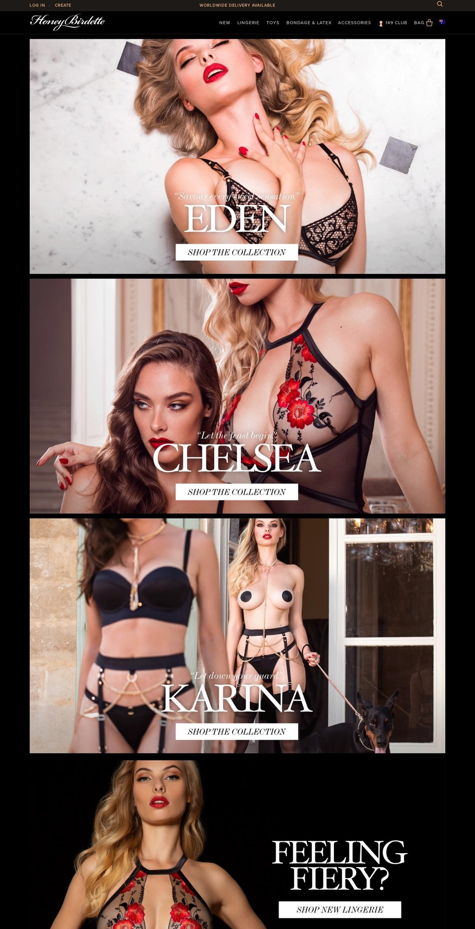 honey-birdette-2.myshopify.com — Shopify storefront screenshot