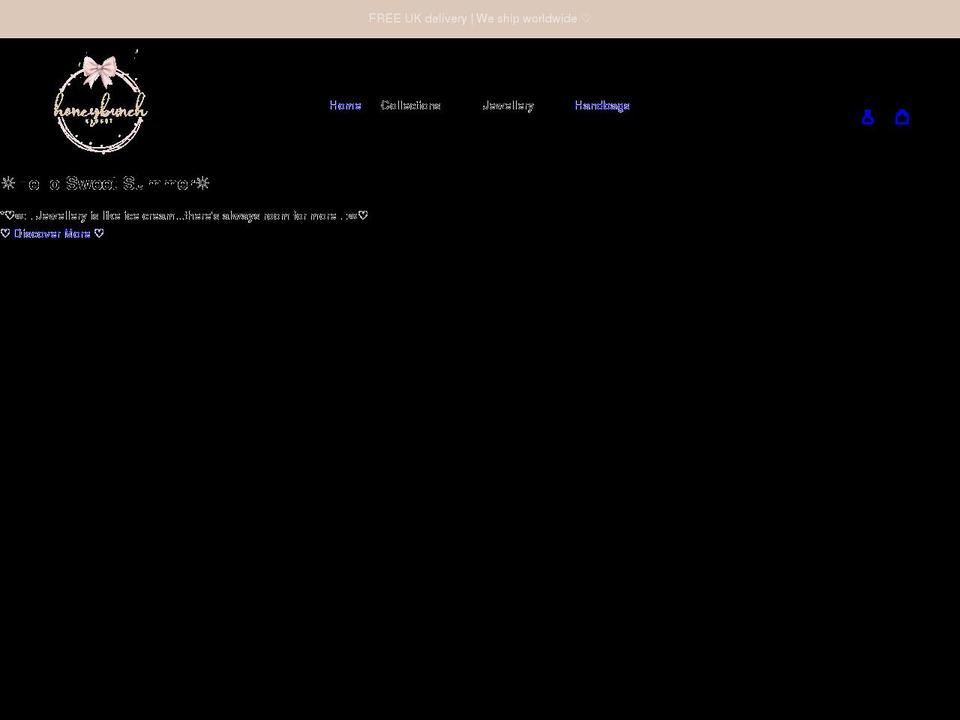 Summer Shopify theme site example honeybunchcloset.co.uk