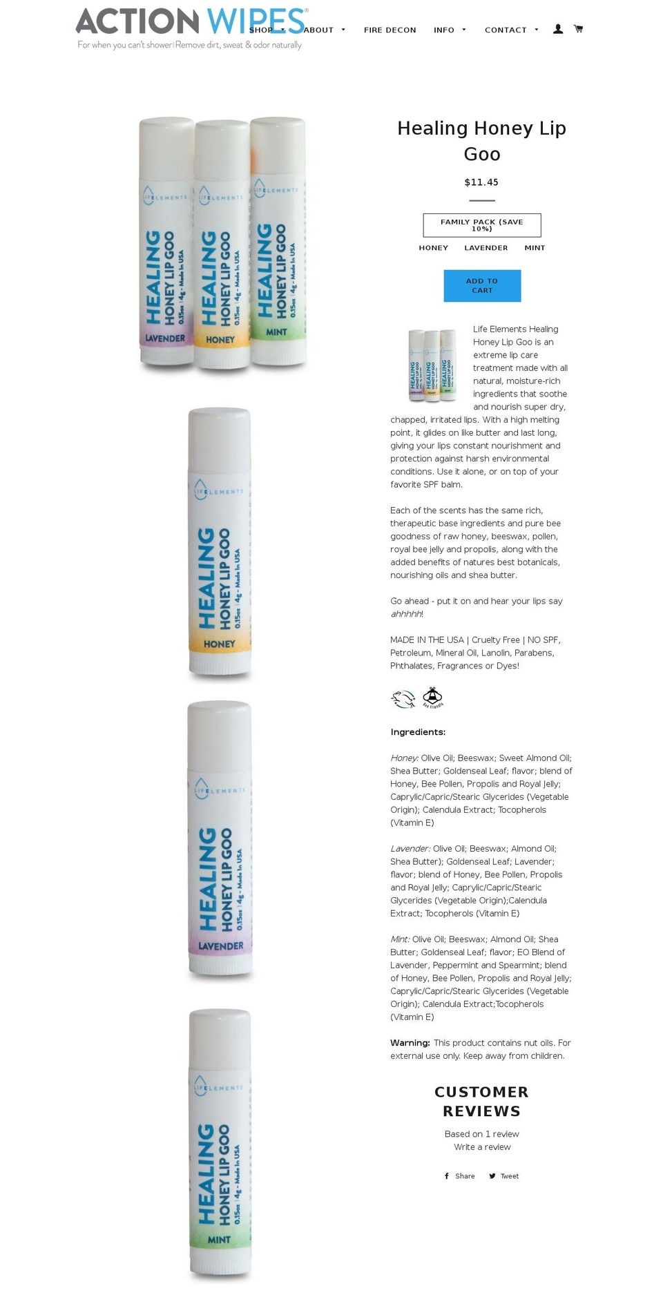 honeygoo.com shopify website screenshot