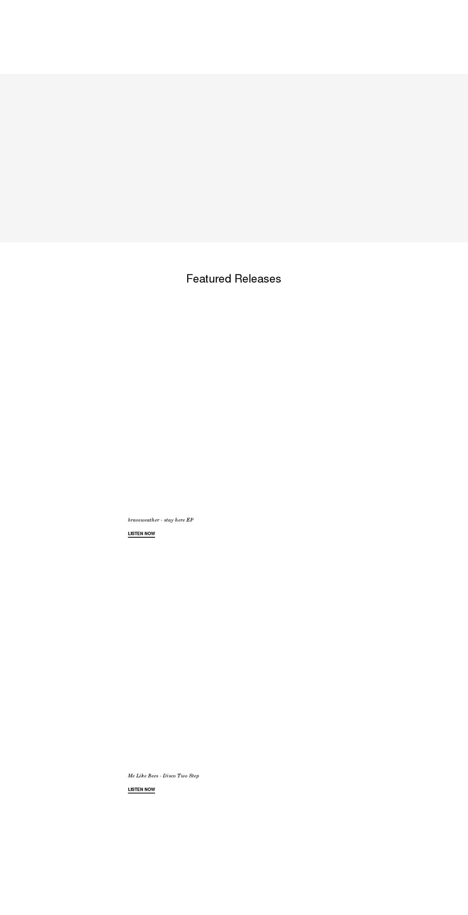 honeypitmusic.com shopify website screenshot