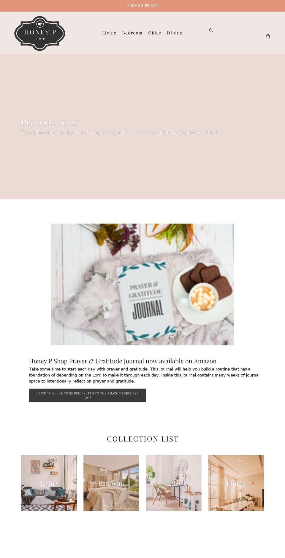 honeypshop.com shopify website screenshot