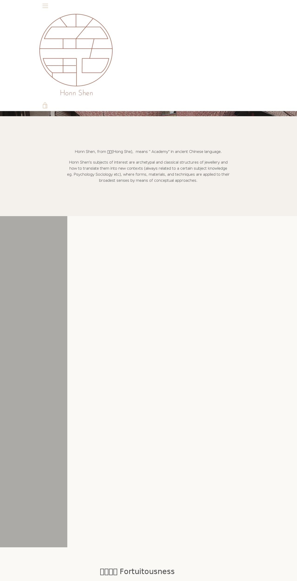 honnshen.com — Shopify storefront screenshot