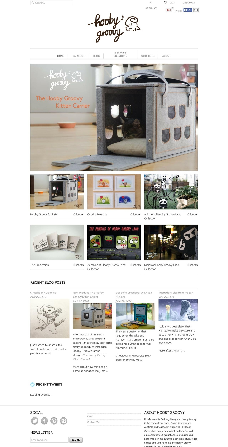hoobygroovy.net shopify website screenshot