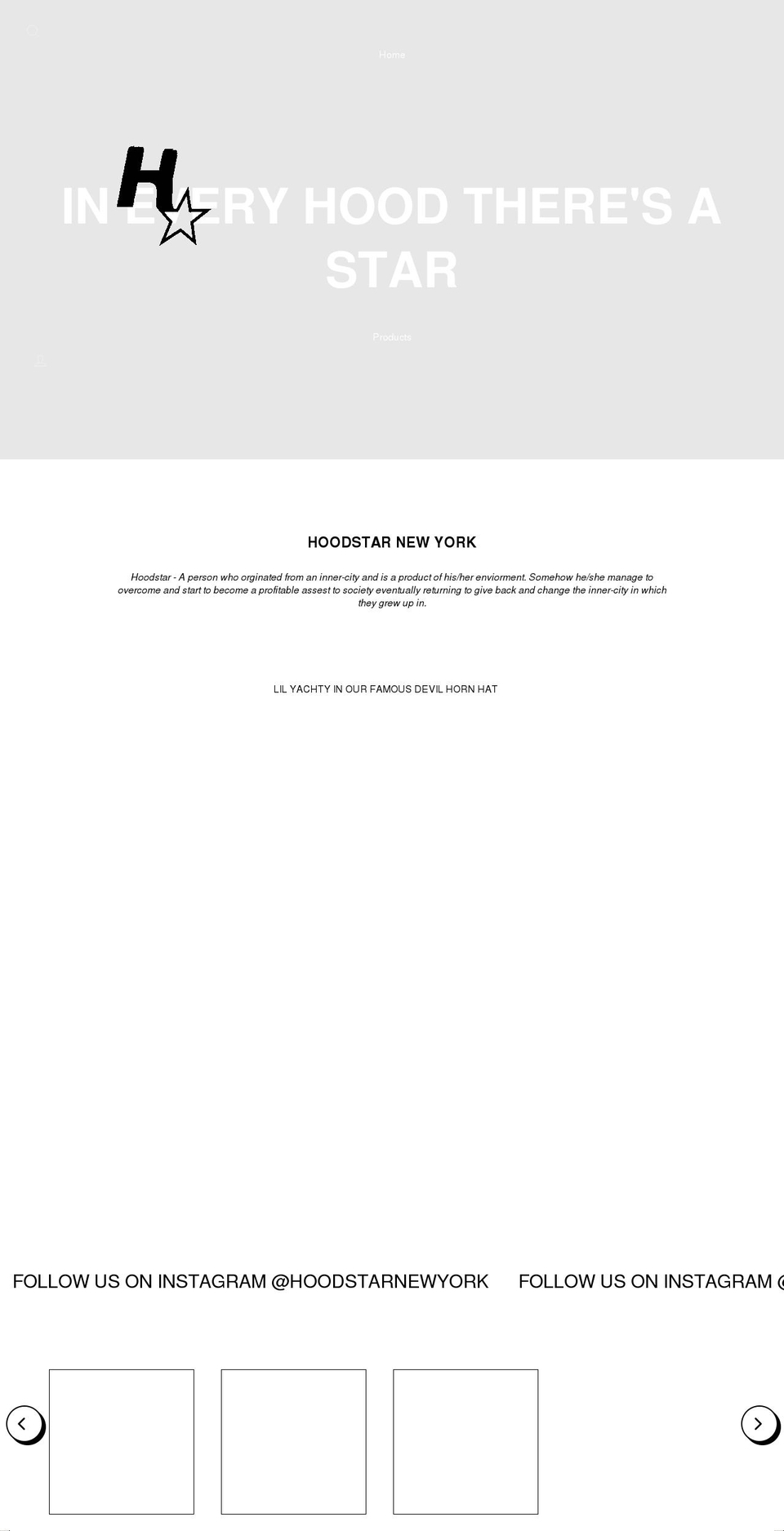 hoodsrus.co shopify website screenshot
