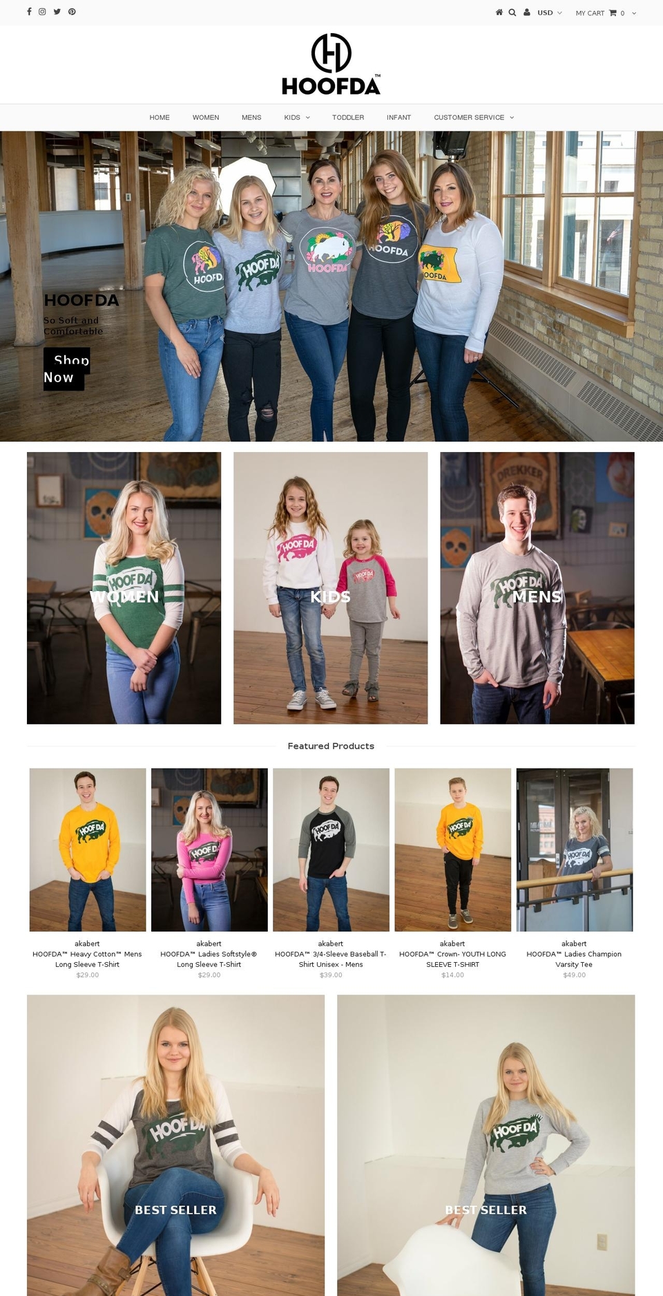 hoofgear.com — Shopify storefront screenshot