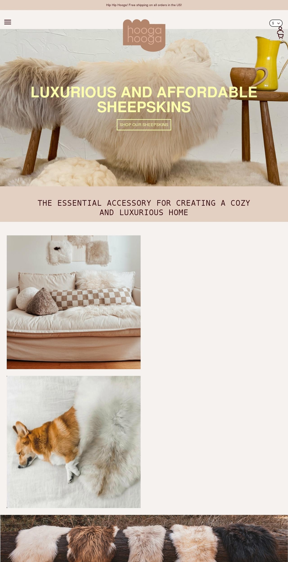 hoogahooga.com shopify website screenshot