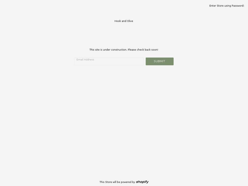 hookandolive.com — Shopify storefront screenshot