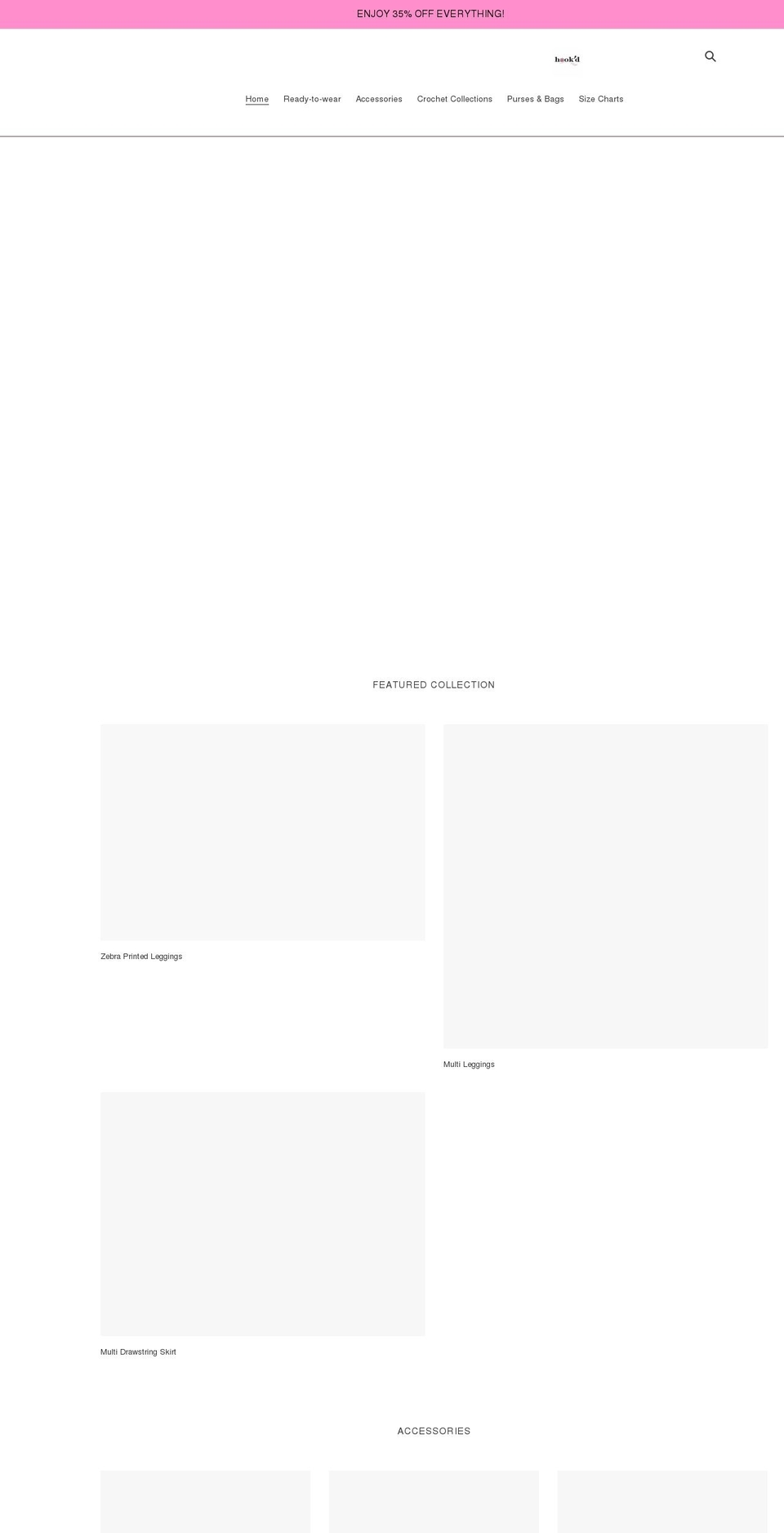hookdbykemi.com shopify website screenshot