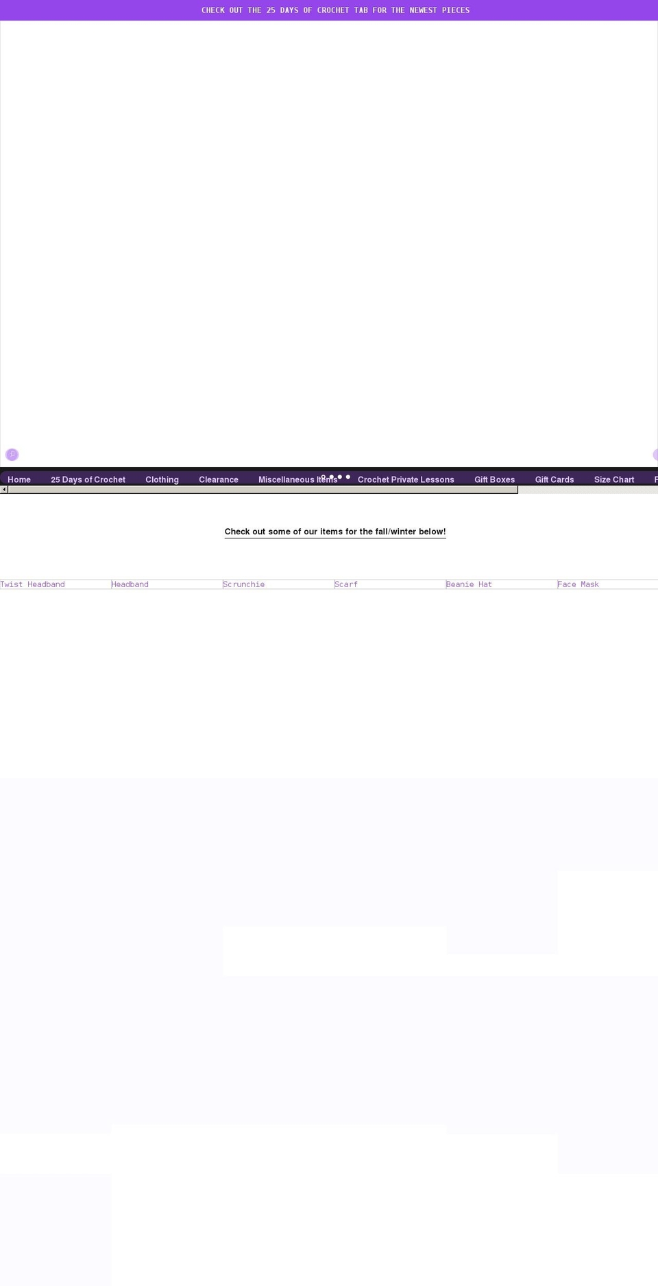 hookedonaminah.com shopify website screenshot