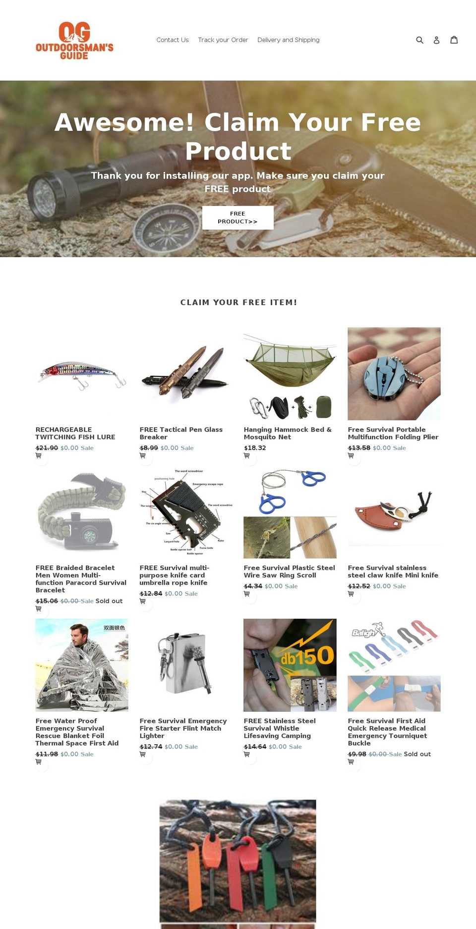 hookedondiscounts.com shopify website screenshot