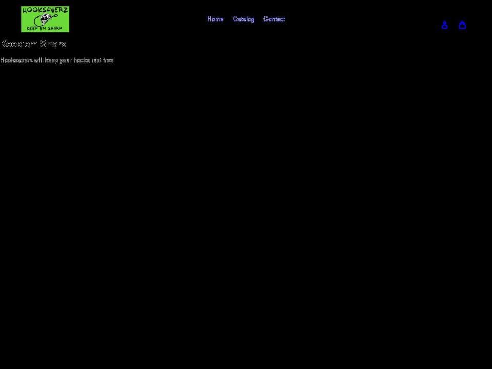 hooksaverz.com shopify website screenshot