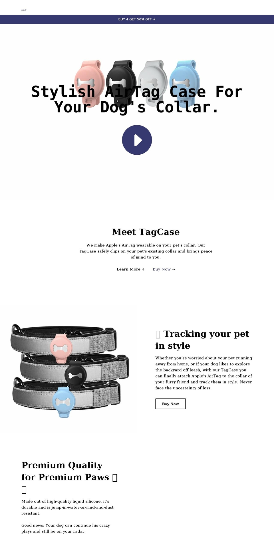 hoond.net shopify website screenshot