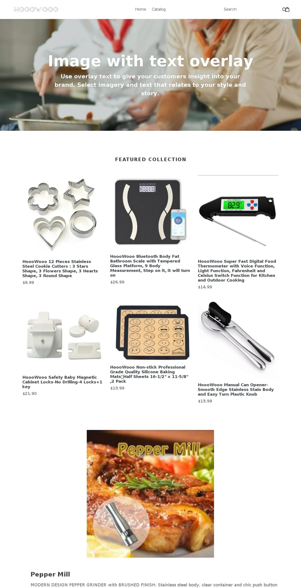 hooowooo.net shopify website screenshot