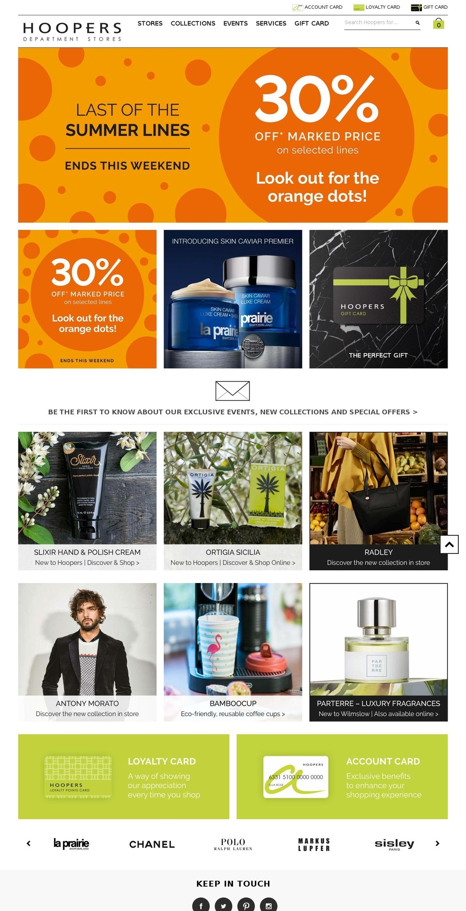 hoopersstores.com — Shopify storefront screenshot