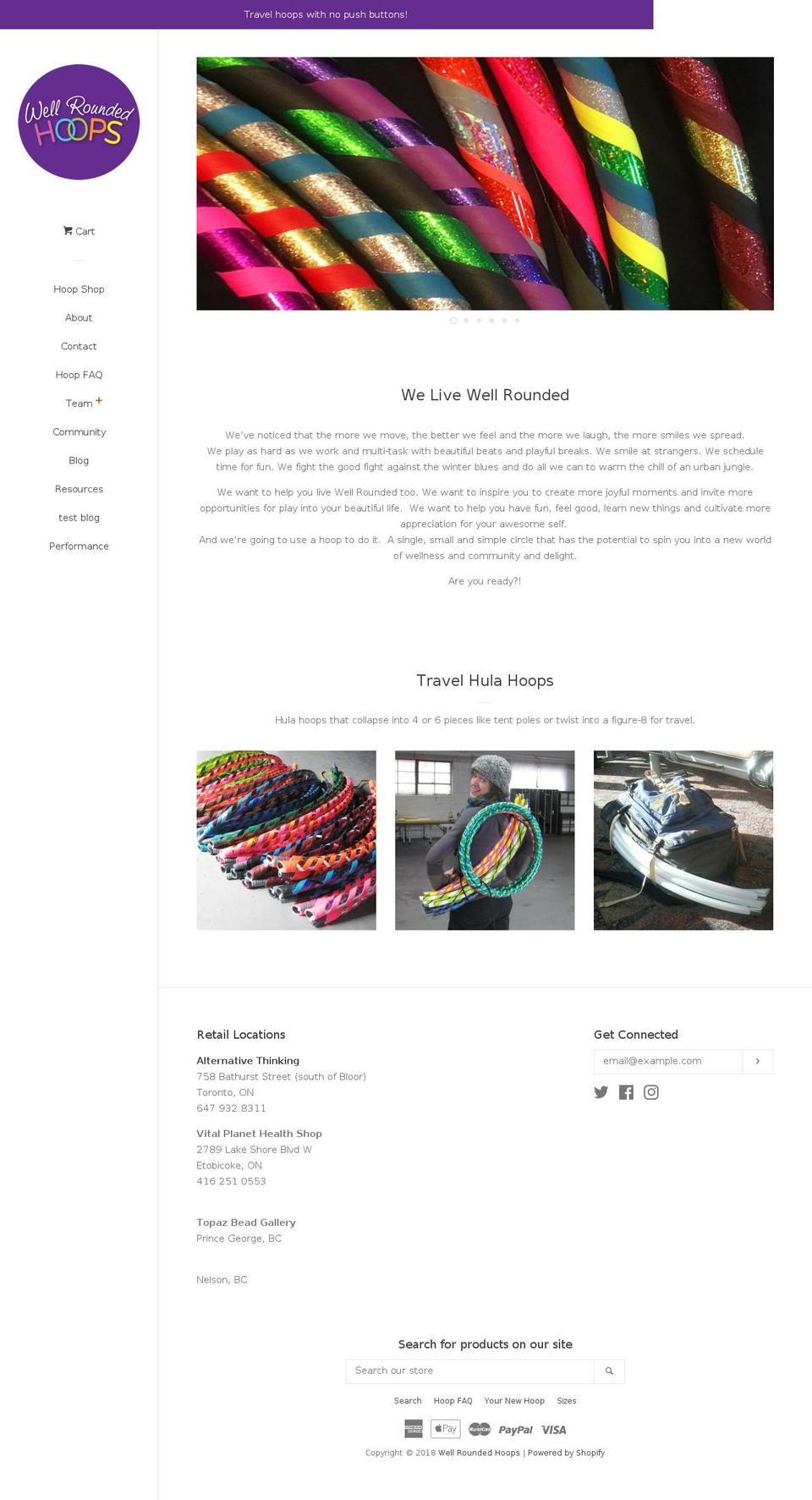 hooptoronto.com — Shopify storefront screenshot