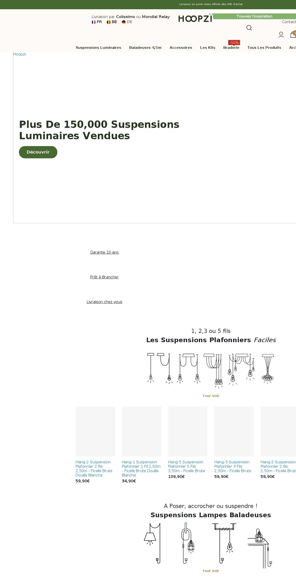 hoopzi.com shopify website screenshot