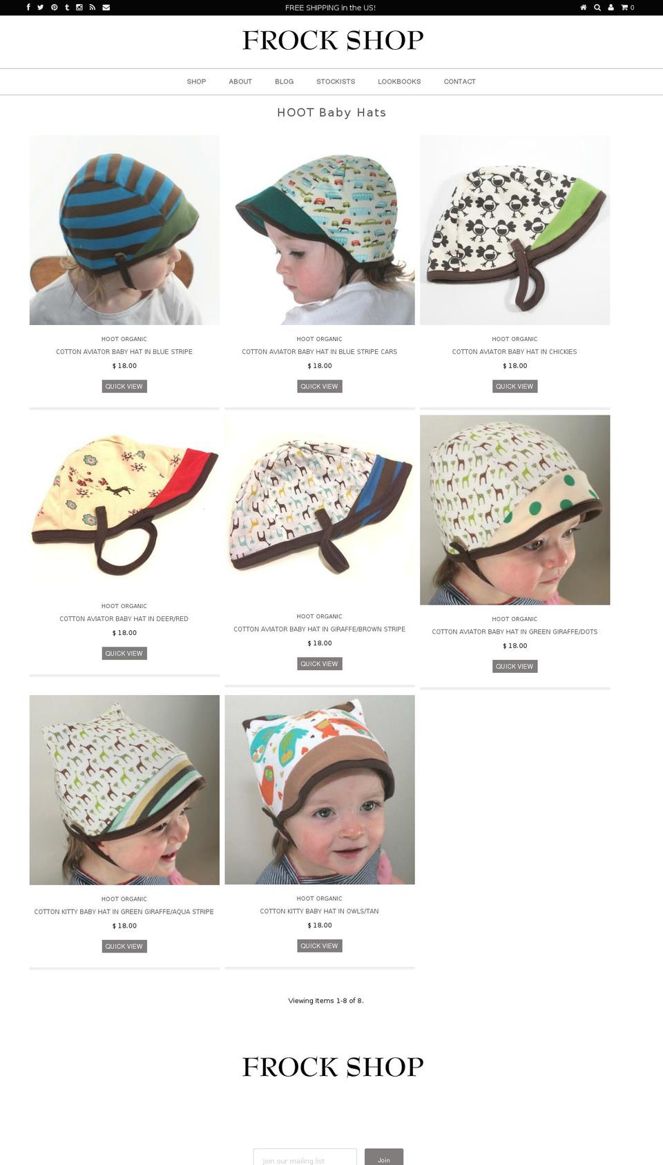 hootorganic.com — Shopify storefront screenshot