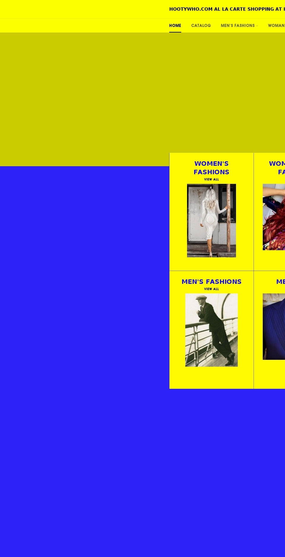 hootywho.com — Shopify storefront screenshot