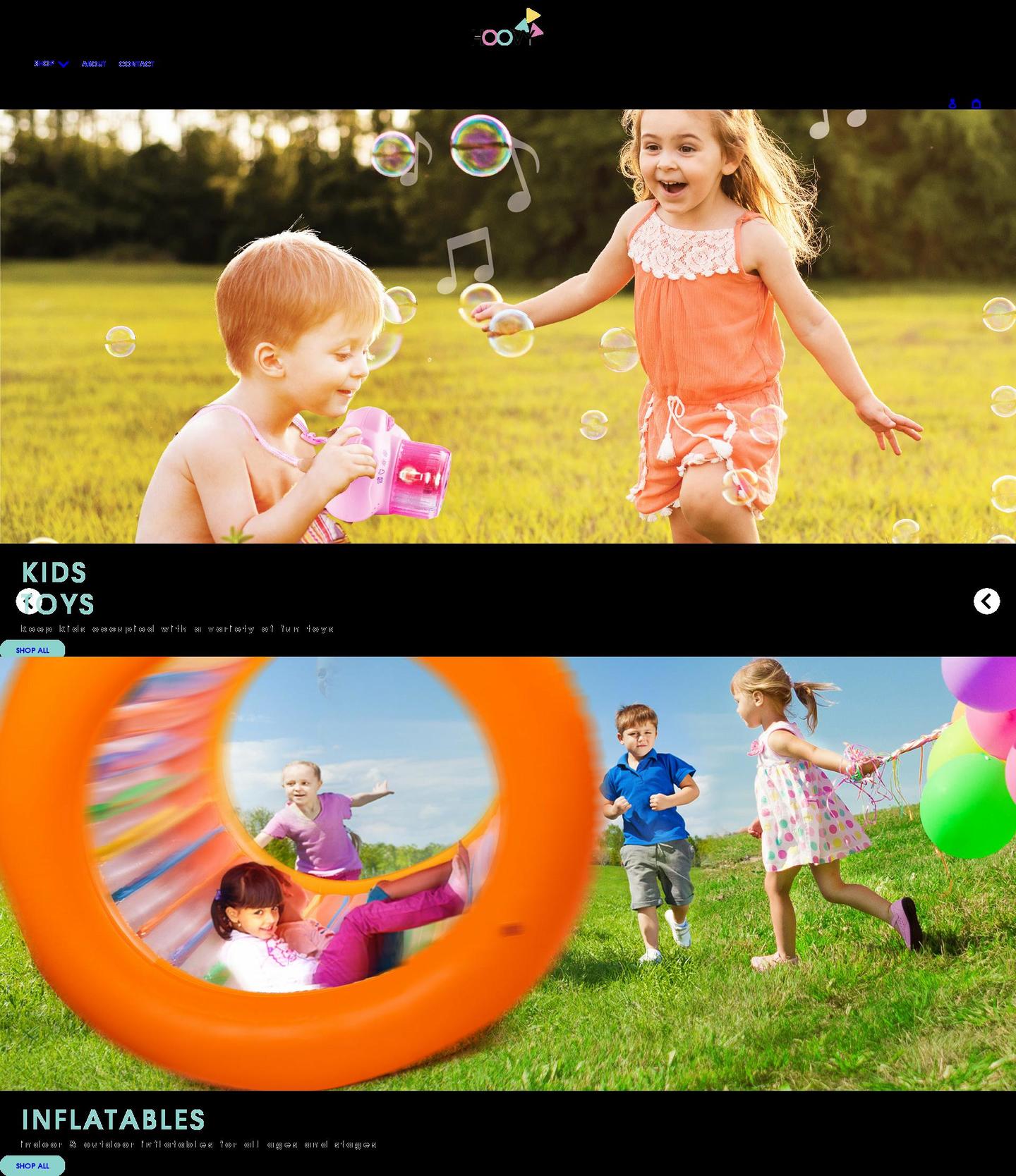 hoovyproducts.myshopify.com shopify website screenshot